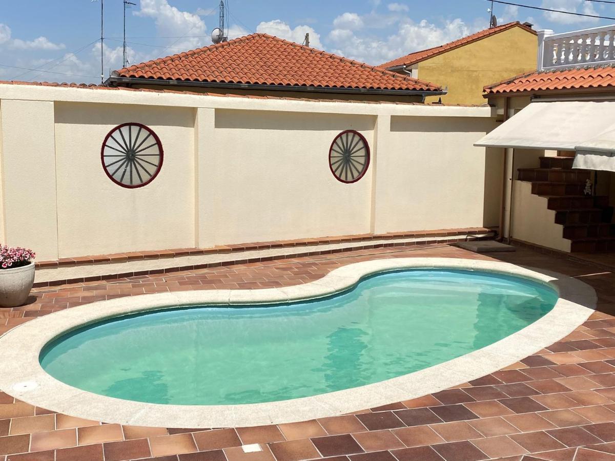 Casa Pedraza Con Piscina Privada Villa Machacon Eksteriør bilde