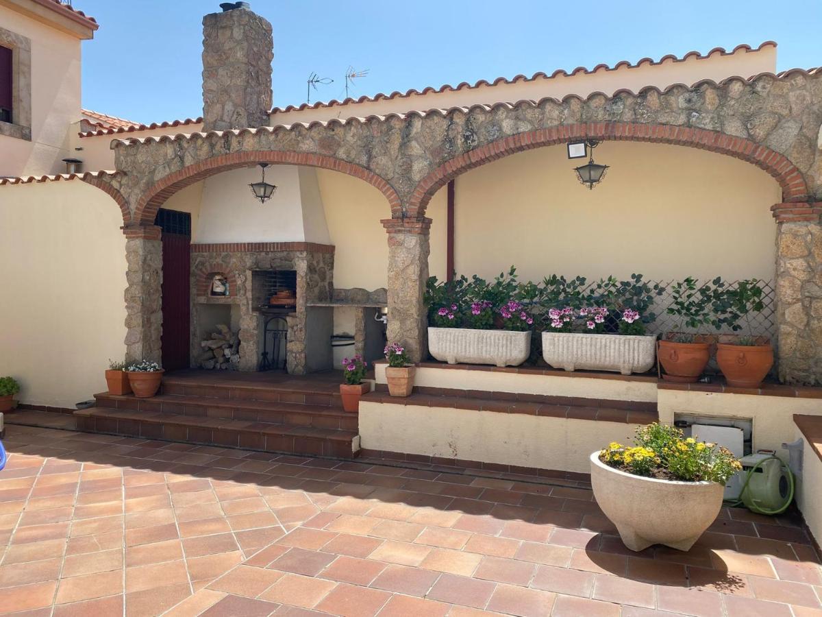 Casa Pedraza Con Piscina Privada Villa Machacon Eksteriør bilde